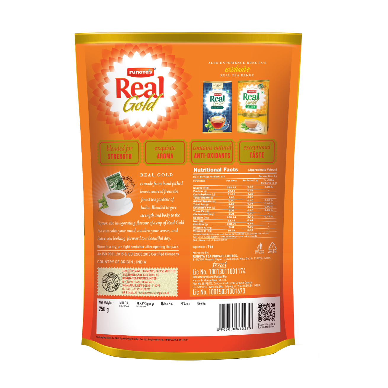 Real Gold Premium Tea - Superior Blend
