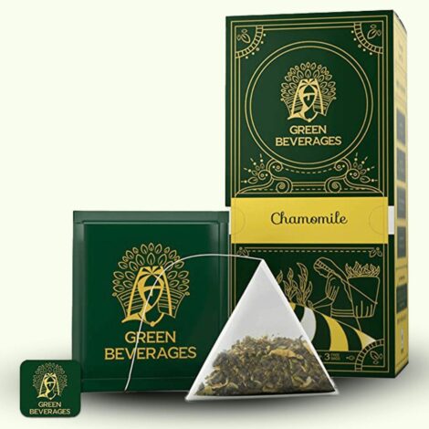 Organic Pure Chamomile Tea Bags  40 EcoFriendly Tea Bag  theteatrove